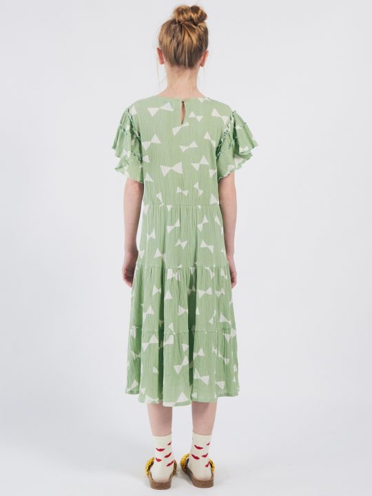 ALL OVER BOW FLAMENCO DRESS