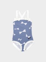 ALL OVER BOW SHORTY SWIMSUIT