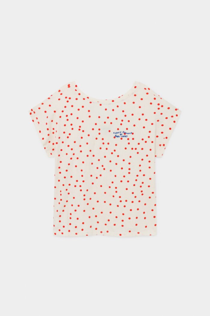(WOMEN) DOTS SHORT SLEEVE T-SHIRT - Image 1