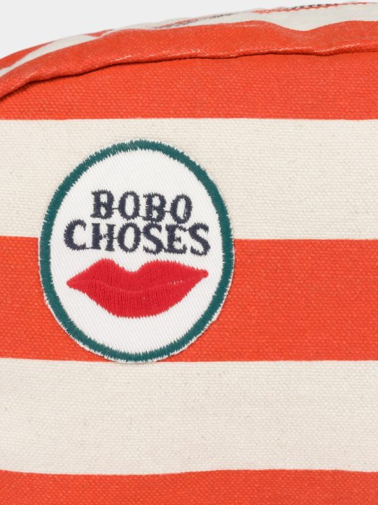 RED STRIPES POUCH