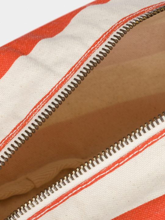 RED STRIPES POUCH
