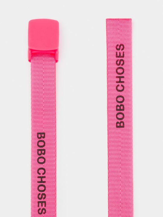FLUOR PINK BOBO CHOSES BELT