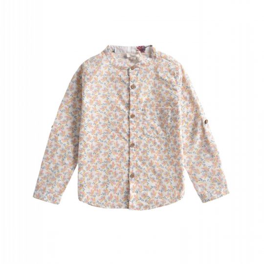 *ORGANIC COLLECTION* BOYS SHIRTS AMOD CREAM PETALS