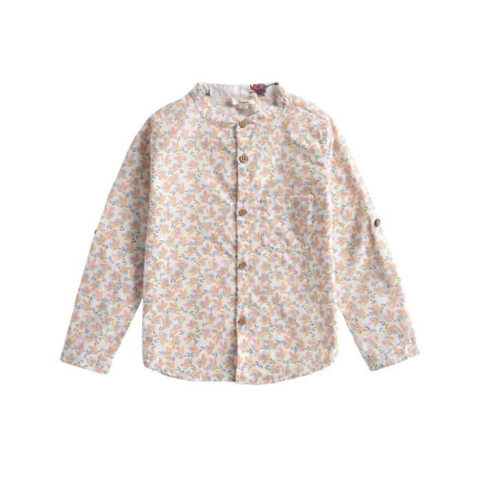 *ORGANIC COLLECTION* BOYS SHIRTS AMOD CREAM PETALS - Image 1