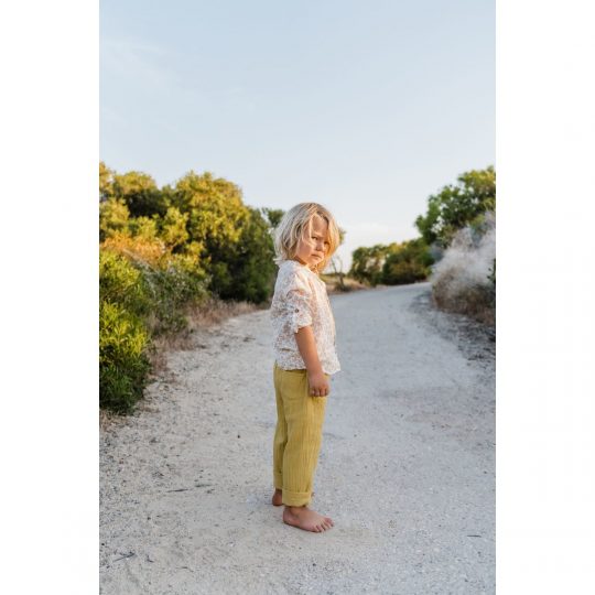 *ORGANIC COLLECTION* BOYS SHIRTS AMOD CREAM PETALS