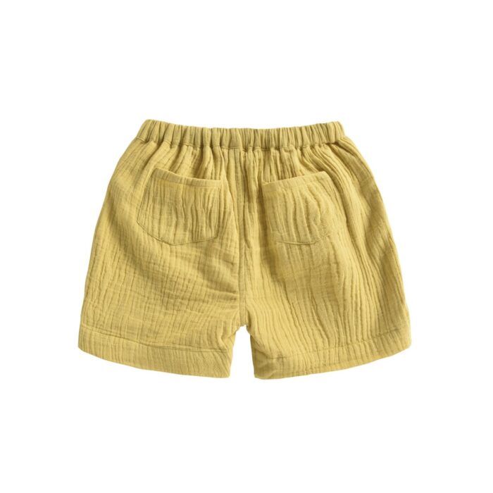 *ORGANIC COLLECTION* BOYS SHORTS ANANDI HONEY - Image 2