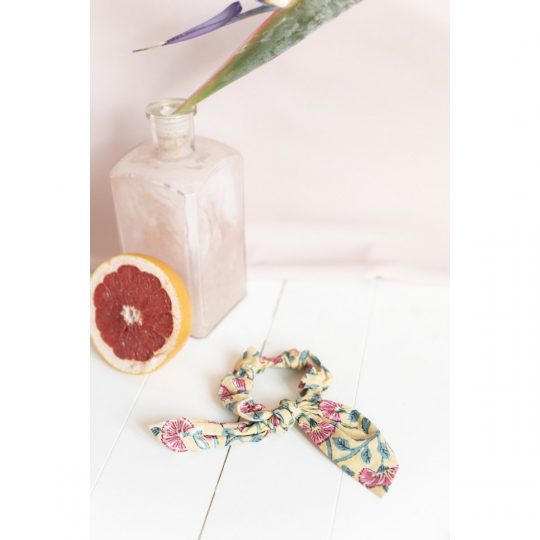 HAIR TIE AKIMMI LEMON FLOWERS