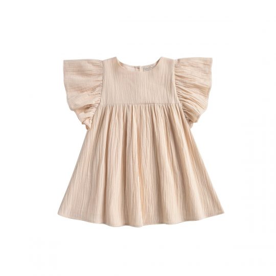 *ORGANIC COLLECTION* DRESS ALMAS CREAM