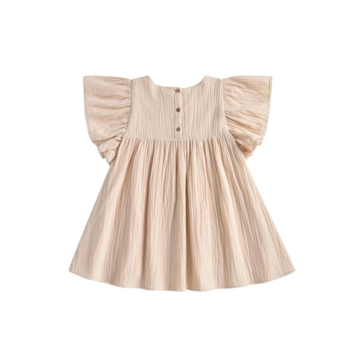 *ORGANIC COLLECTION* DRESS ALMAS CREAM - Image 2