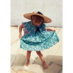 DRESS LYKA EMERALD FLOWERS