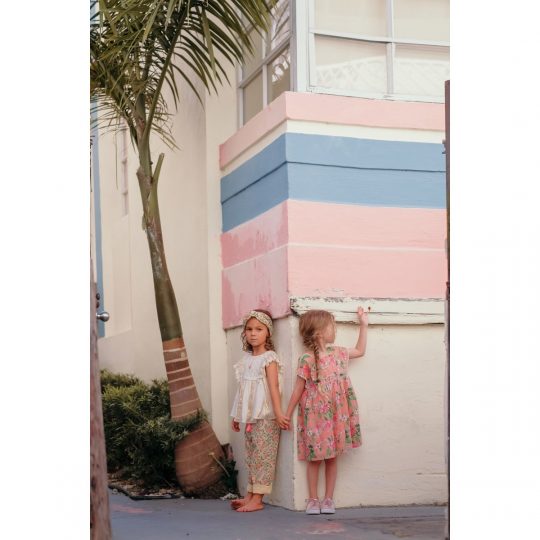 DRESS TAPALPA SIENNA FLAMINGO