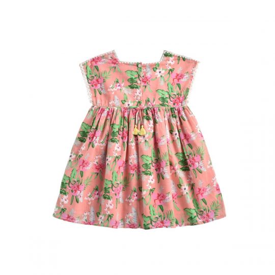 DRESS TAPALPA SIENNA FLAMINGO
