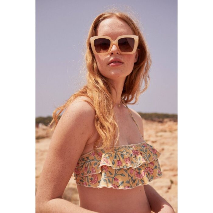 BIKINI TOP JOSIA LEMON FLOWERS - Image 1