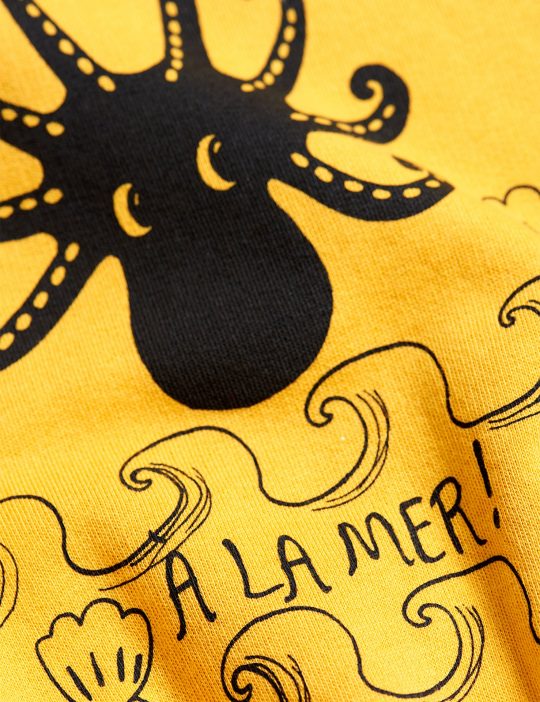 OCTOPUS SP SWEATSHIRT YELLOW