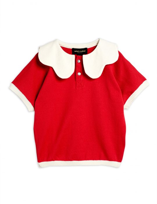 SCALLOP KNITTED TOP