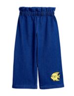 DENIM PAPER BAG TROUSERS BLUE