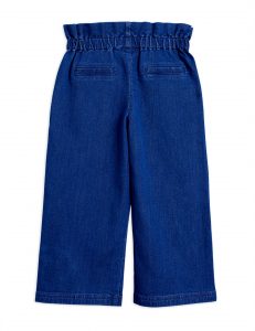 DENIM PAPER BAG TROUSERS BLUE - Image 2