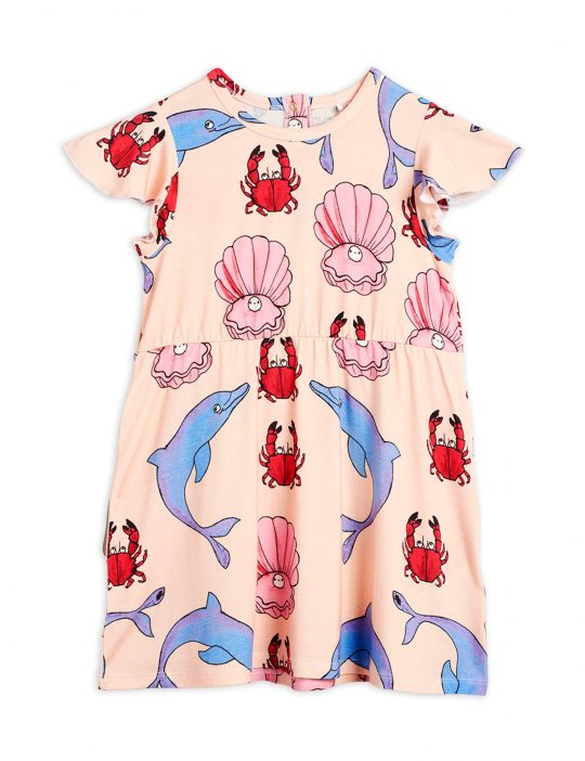 DOLPHIN WING DRESS MULTI