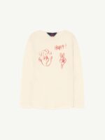 CRICKET KIDS T-SHIRT WHITE HAPPY