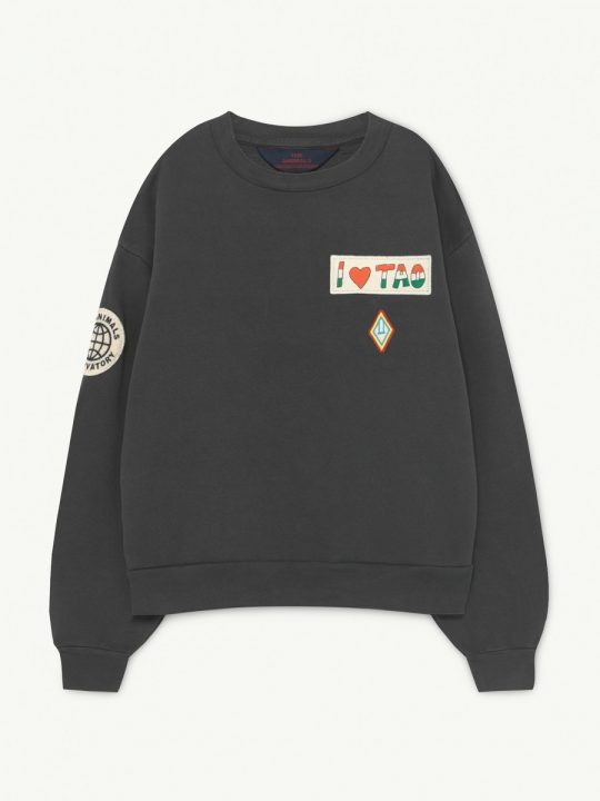 BEAR KIDS SWEATSHIRT BLUE TAO