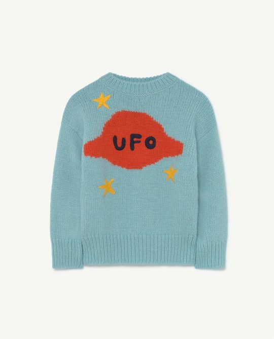 SPACE BULL KIDS SWEATER SOFY BLUE