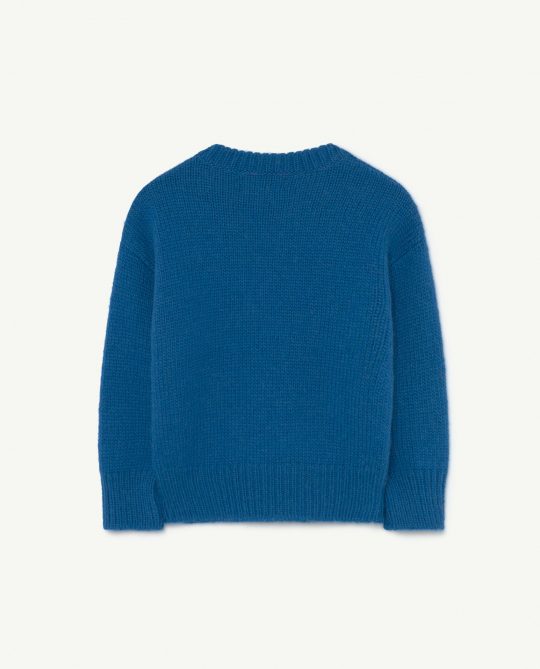 SPACE BULL KIDS SWEATER BLUE