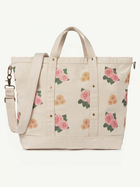 BIG CANVAS WHITE FLOWERS