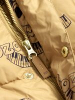 MOZART PANDA PUFFER JACKET BEIGE - Image 4