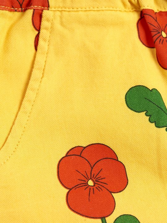 VIOLAS WOVEN TROUSERS YELLOW