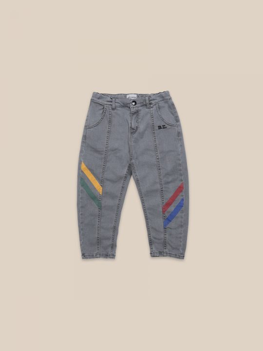 MULTICOLOR DENIM TROUSERS