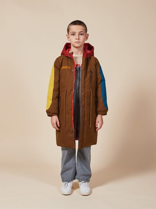 REVERSIBLE BOBO CHOSES ALL OVER PARKA