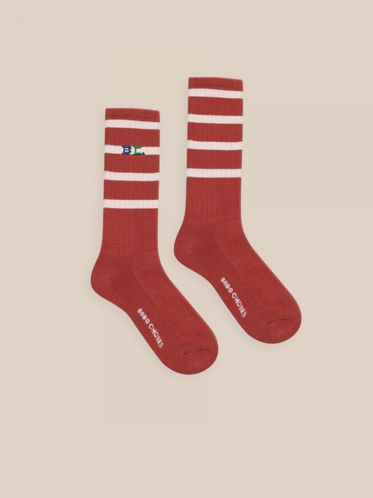 STRIPED LONG SOCKS
