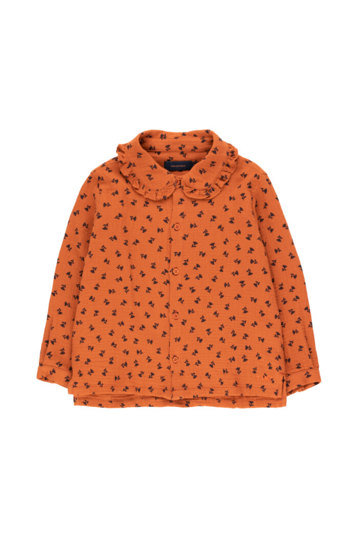 TINY FLOWERS SHIRT SIENNA NAVY - Image 1
