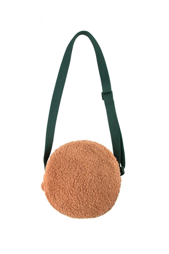 TINY DOG SHERPA BAG BROWN