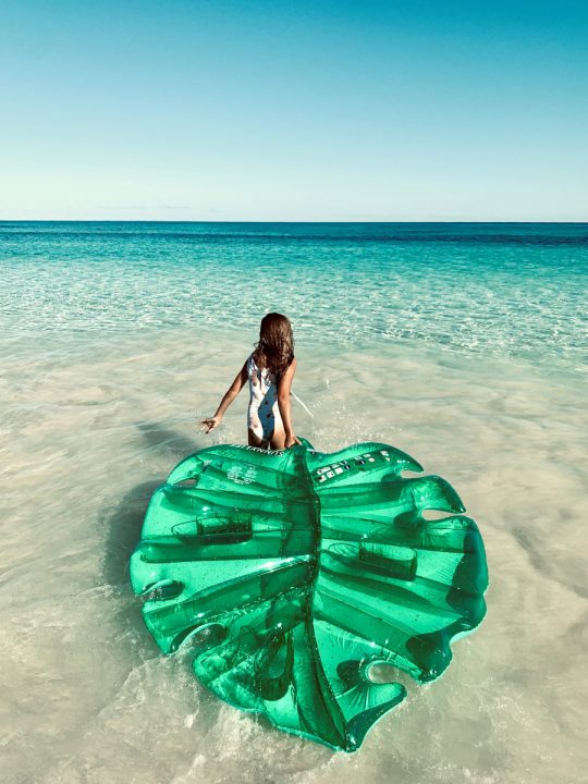 MONSTERA LEAF LUXE LIE-ON FLOAT