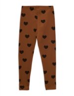 HEARTS LEGGINGS TENCEL BROWN - Image 2