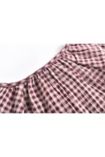 BLOUSE AKALIA AUBERGINE VICHY - Image 5