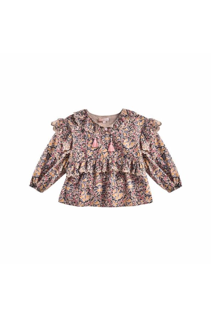 BLOUSE GAITA NORDISH FLOWERS - Image 1