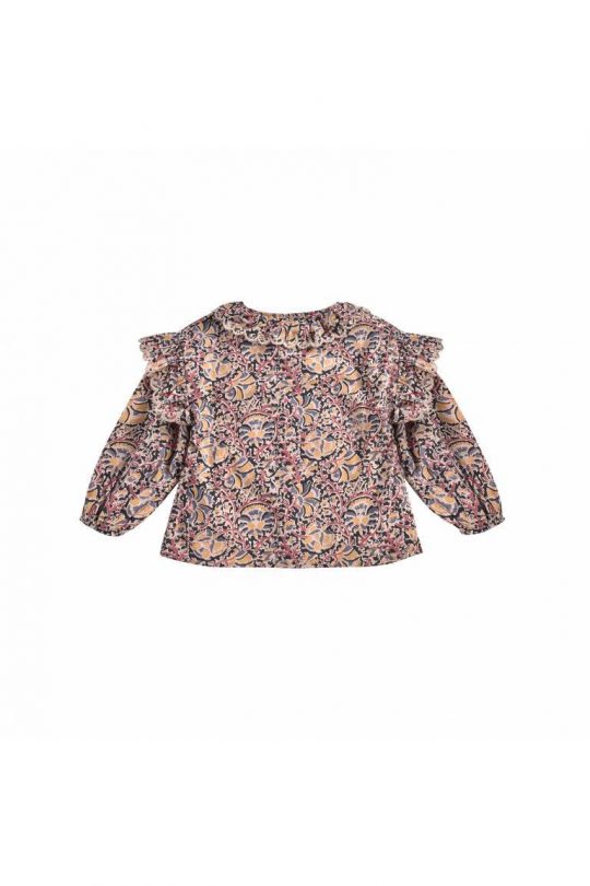 BLOUSE GAITA NORDISH FLOWERS
