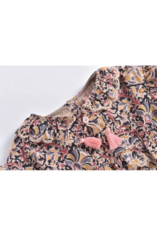 BLOUSE GAITA NORDISH FLOWERS
