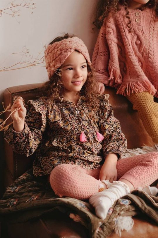 BLOUSE GAITA NORDISH FLOWERS