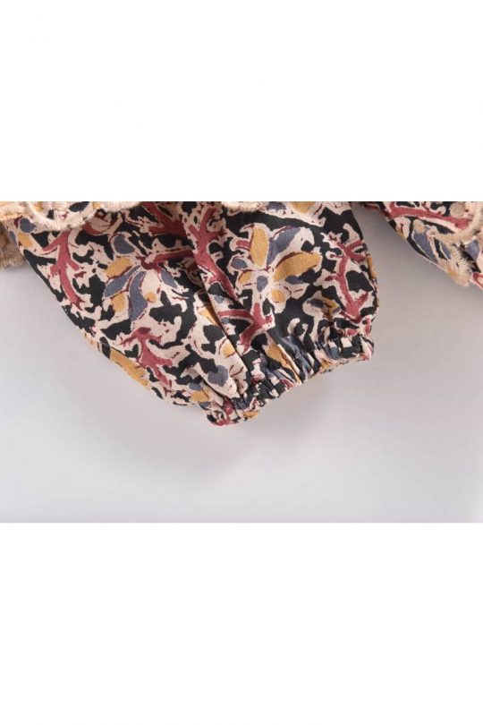 BLOUSE GAITA NORDISH FLOWERS