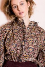 WOMEN BLOUSE ILA NORDISH FLOWERS