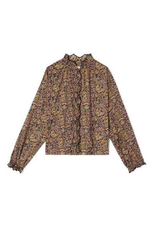 WOMEN BLOUSE ILA NORDISH FLOWERS