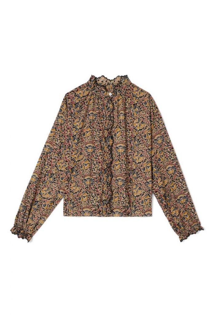 WOMEN BLOUSE ILA NORDISH FLOWERS - Image 2