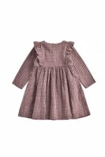 DRESS ALAKA AUBERGINE VICHY - Image 2