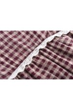 DRESS ALAKA AUBERGINE VICHY - Image 5