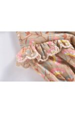DRESS EFORIE KHAKI FOLK FLOWERS - Image 7