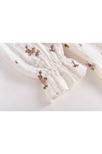 DRESS INES OFF-WHITE FLOWERS - Image 6