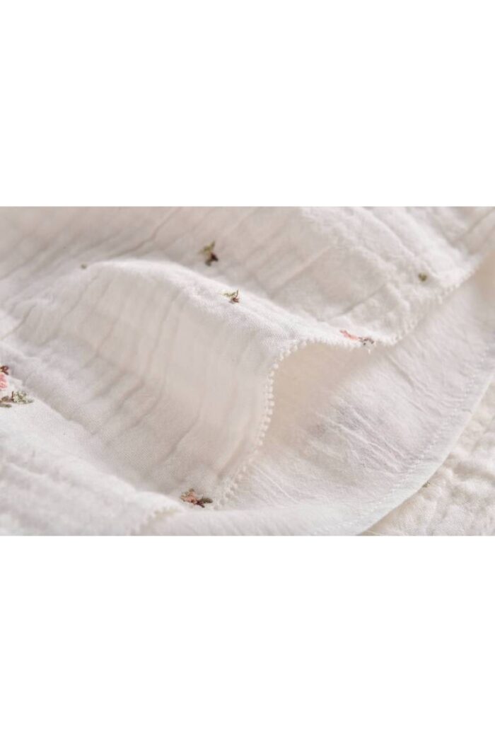 DRESS INES OFF-WHITE FLOWERS - Image 8